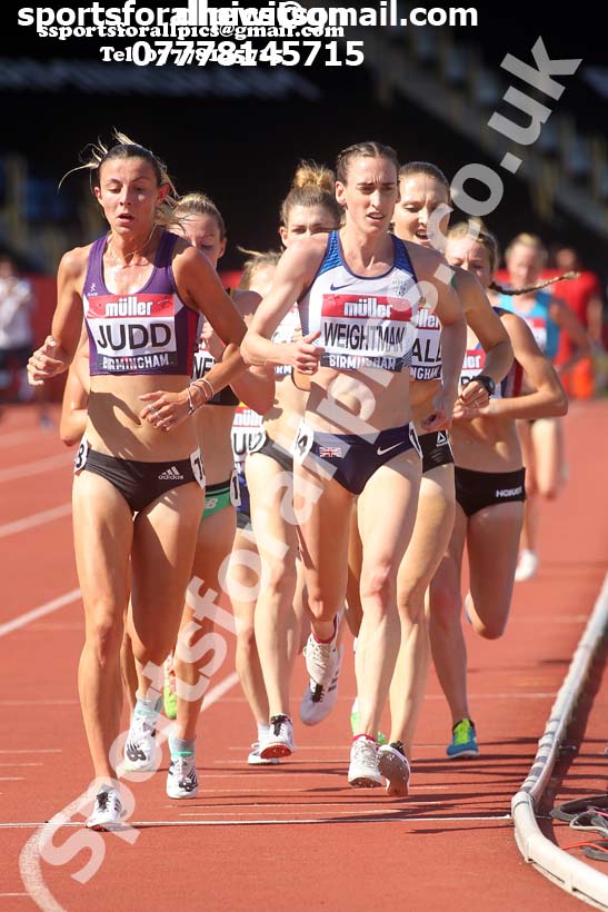 Womens 5000 metres, 2019 Muller British Championships, Alexander Stadium, Birmingham. Photo: David T. Hewitson/Sports for All Pics